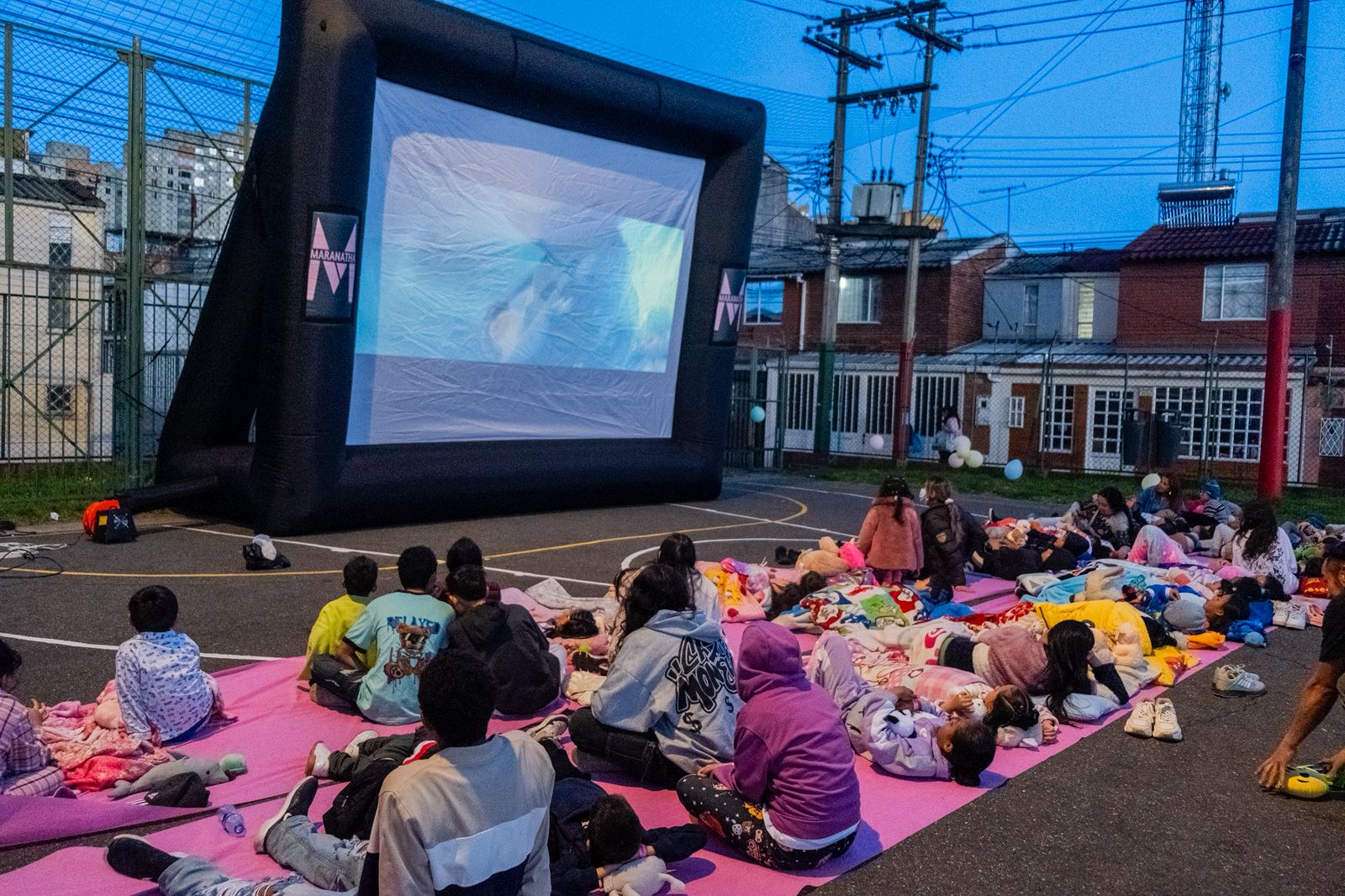 Experiencias de cine con pantallas gigantes