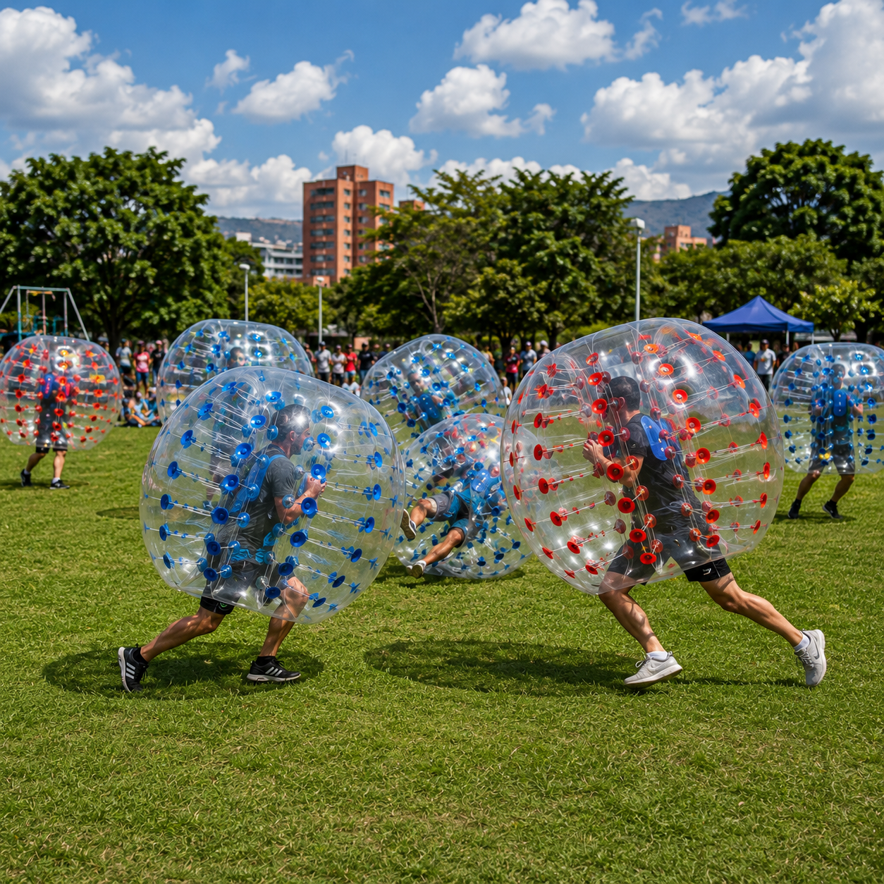 experiencias personalizadas con los bumper balls