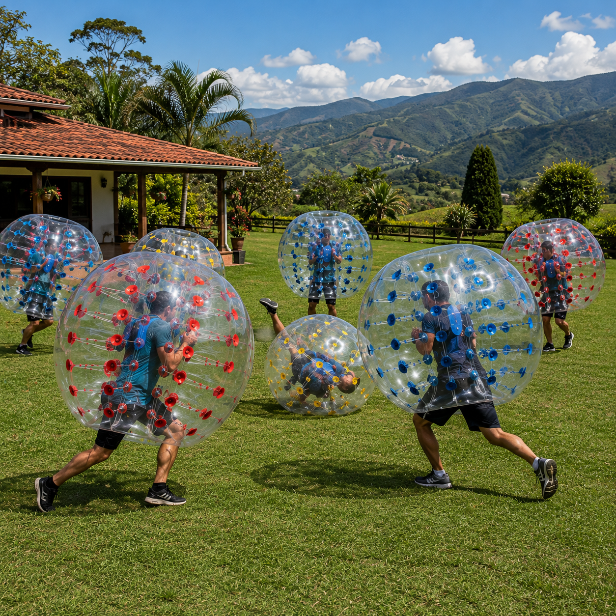 Asesoramos para la fabricación de bumper balls