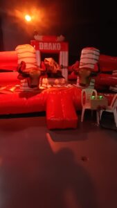 Toro mecánico profesional instalado para ferias, festivales y eventos corporativos en Colombia