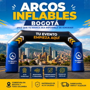 Alquiler y venta de arcos inflables en Villavicencio para eventos