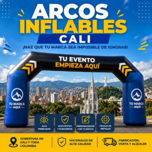 Arco inflable para fiestas en Villavicencio