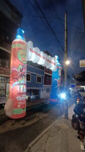 Arcos inflables para ferias y celebraciones en Villavicencio