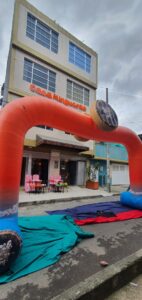 Estructura inflable para eventos en Cali